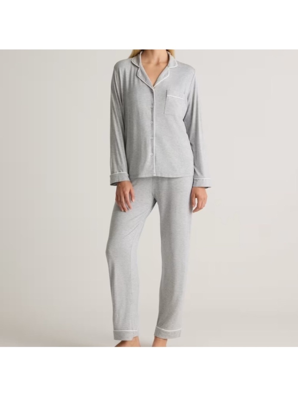 Quince Matching Bamboo 2 Piece Pajama Set Size XL